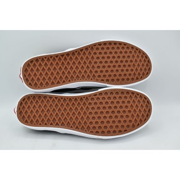 Vans Womens Size 10.5 Black White Fruit Skull Classic Slip On Sneakers Shoes - Picture 6 of 13